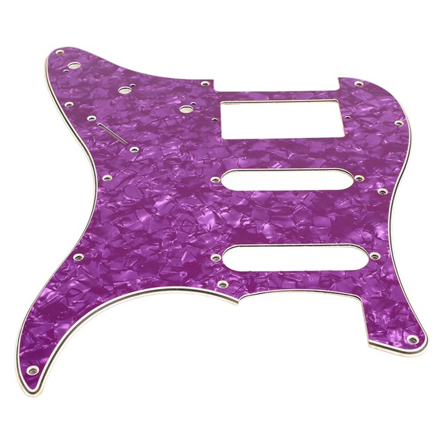 Guitare Électrique Pickguard PVC Guitare Garde Scratch Board Plaque avant Panneau Couvercle Accessoires Instrument de Musique