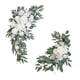 thumbnail image 2 of Conjunto de arco de flores artificiales para boda, letrero de bienvenida, guirnalda de rosas, multiusos Estilo A, 2 of 9