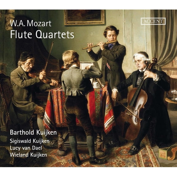 Mozart / Kuijken / Kuijken - Mozart: Flute Quartets - Music & Performance - CD