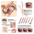thumbnail image 4 of Juego de brochas de maquillaje HGHDBT, 36 piezas, rosa, profesional, con funda, 4 of 9