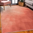 thumbnail image 3 of Modern Decorative Rug, Abstract Various Shades of Gradient Toned with Fragmented Effects Design, Quality Carpet for Bedroom Dorm and Living Room, 6 Sizes, Salmon Rose, by Ambesonne, 3 of 4