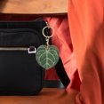 thumbnail image 4 of Luxshiny Cute Keychain Key Holder Green PU 1Pack For Office And School, 4 of 8