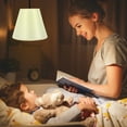 thumbnail image 4 of 1Pack Replacement Lamp Shade White Color Cloth Material for Wall Lamps Bedside Table Simple Style Home Lighting, 4 of 4