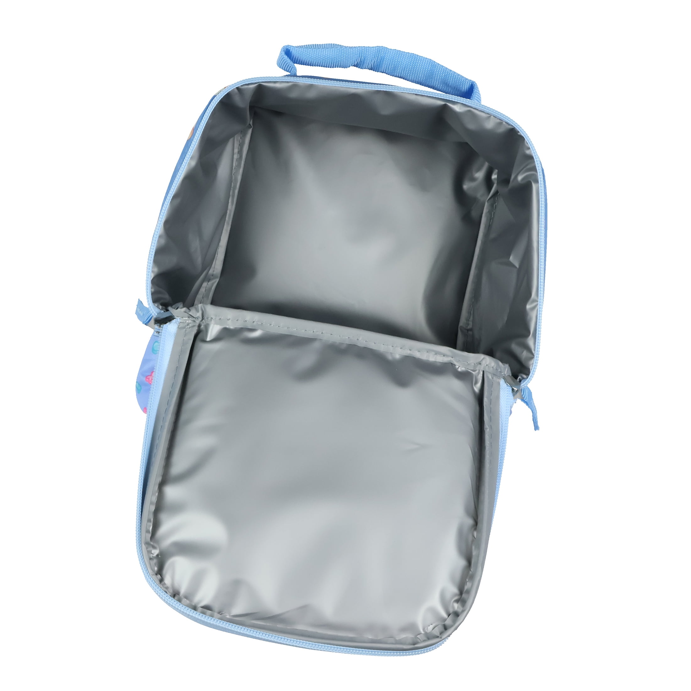 Bluey Lunch Box Bluey and Bingo Party Time Dual Compartment Insulated Lunch Bag Tote 10"