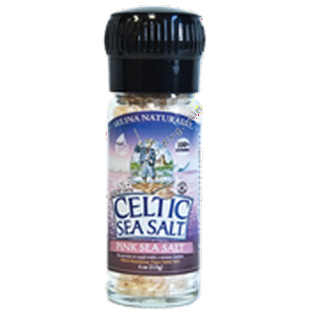 CELTIC SEA SALT Pink Coarse Salt Grinder 4 OZ