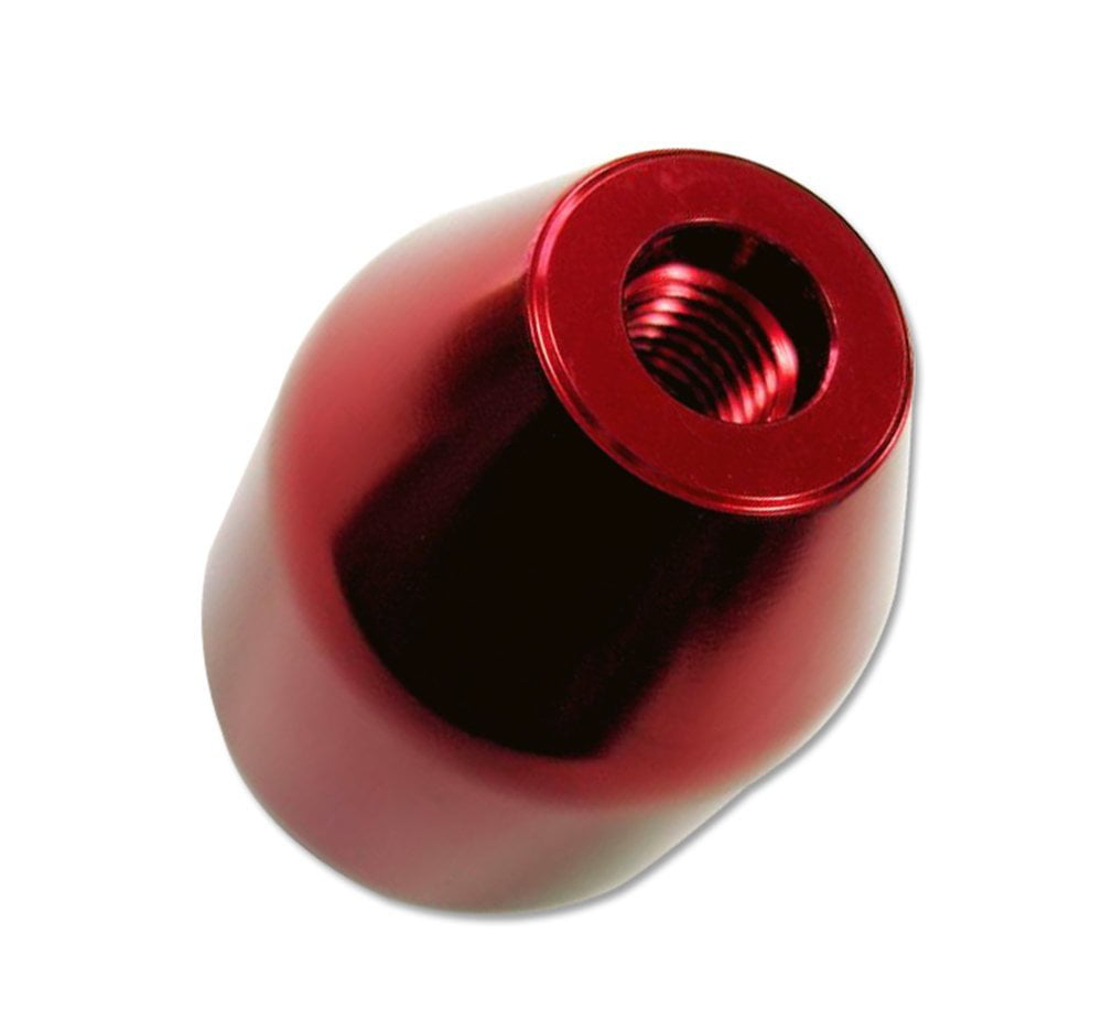 American Shifter 46389 Red Metal Flake Shift Knob with 16mm x 1.5 Insert Black 2 Pistons