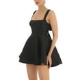 thumbnail image 2 of Coduop Dresses for Women Sleeveless Backless Spaghetti Strap Mini Club Party Dress, 2 of 4