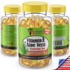 Sunshine Naturals Vitamin E & Aloe Vera Cream Breakable Cream Ampoules, 60 Count