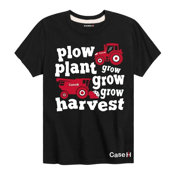 Case IH Plow Plant Grow - Toddler Short Sleeve Graphic T-Shirt