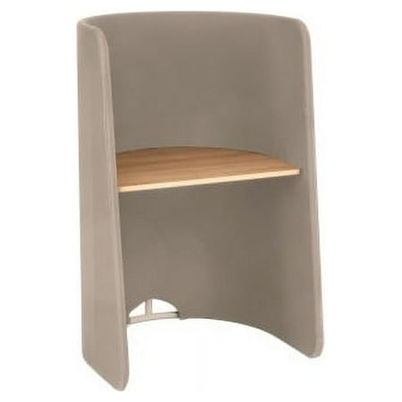 UPC: 0073555195866 | Safco Roam Touchdown Workstation Beech Rectangle  Laminated Top – 34  Table Top Width x 24  Table Top Depth – 51.50  Height x 33  Width x 30  Depth – Assembly Required