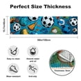 thumbnail image 2 of Football Rubber Mat Runner Rug Kitchen Runners Absorbent Washable 15.7"x59" Rectangular, 2 of 6