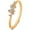 GDL, variante sur Dvkptbk Collier Femme Bague Plaquée avec Neuf Diamants pour Dames Jewelry