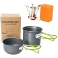 thumbnail image 1 of Ensemble de Casseroles Compactes et de Camping avec Mini Poêle Parfait pour les Repas en Plein Air, 1 of 10