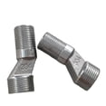thumbnail image 4 of S-connector 1/2 Inch Male To 3/4 Inch Male Thread Offset Adapter Mounting Hardware For Bathroom Wall Clawfoot Tub Faucet Exposed Shower System, 4 of 5