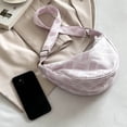 thumbnail image 4 of Bolsas De Hombro Bolsos ajustables para mujer, correas, bandolera de media luna, bolso para chicas Hobos Likrtyny Para Estrenar, 4 of 5