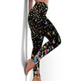 thumbnail image 1 of MKLEKYY Leggings deportivos para mujer, mallas de entrenamiento estampadas a la moda para mujer, pantalones deportivos para fitness, gimnasio, correr, yoga y atletismo. 4923, 1 of 4