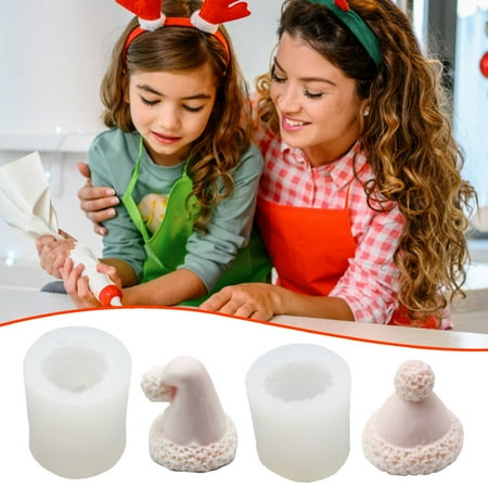 

NAZISHW Christmas Collection Fondant Cake Mould Chocolate Mould Cake Decoration Silicone Mould Chocolate Mould