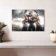 thumbnail image 2 of Elephant Stock Football Players Wall Art - Sports Canvas Canvas - 12" x 8", 2 of 8