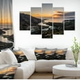 thumbnail image 1 of Ezaro Panorama Galicia Spain - Landscape Canvas Art Print, 1 of 3