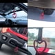 thumbnail image 2 of Pulsera decorativa para coche en forma de corazón Anillo de advertencia Anillo de advertencia para el parachoques trasero Adecuado para el interior y el exterior del coche, 2 of 4