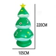 thumbnail image 2 of 7 FT Inflatable Christmas Tree Outdoor Decorations, Blow Up Christmas Decorations Outdoor for Yard, 2 of 5