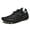 Black, variant on AUXDIQ Water Shoes Women Men Quick Dry Aqua Shoes Barefoot Beach Swim Shoes