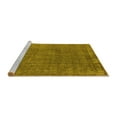 thumbnail image 2 of Ahgly Company Machine Washable Indoor Rectangle Oriental Yellow Industrial Area Rugs, 7' x 10', 2 of 4