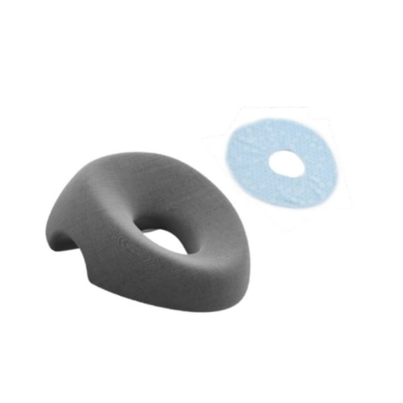 Almohada de , cojín de apoyo para salón de belleza, accesorios, almohada cómoda y ligera para acostarse, almohada para dormir para mujeres en Gris con forro