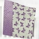 thumbnail image 3 of Manta de bebé KASIYLUX Purple Butterfly 76x102 cm Minky, 3 of 7