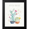 thumbnail image 2 of Pela Studio 15x18 Black Modern Framed Museum Art Print Titled - Sweet Succulents IV, 2 of 5