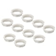 thumbnail image 1 of G9 Luz Zócalo Anillos Lámpara M20 Sombra Soporte Adaptador Anillo Reemplazo para Luz Accesorios, Blanco, Paquete de 15, 1 of 6