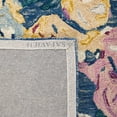 thumbnail image 6 of SAFAVIEH Blossom Jaylen Floral Area Rug, Light Blue/Plum, 6' x 6' Square, 6 of 7