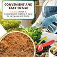 thumbnail image 5 of Compressed Coco Coir Block 10 Pounds, Natural Seed Starter with Low EC and pH Balance, Enhance Root Growth in Herbs, Flowers, and House Plants, Organic with High Expansion - by Vivlly, 5 of 5