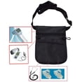 thumbnail image 3 of Cinturón organizador de enfermera Bolsillo extra Estetoscopio de selección rápida Riñonera de enfermería, Bolsa de de de enfermera, Negro Soledad Cinturón organizador de enfermera, 3 of 4