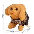 thumbnail image 6 of Duixinghas Electronic Plush Toy Puppy Walking Barking Tail Gift Battery Operated Interactive Dog for Kids, 6 of 8
