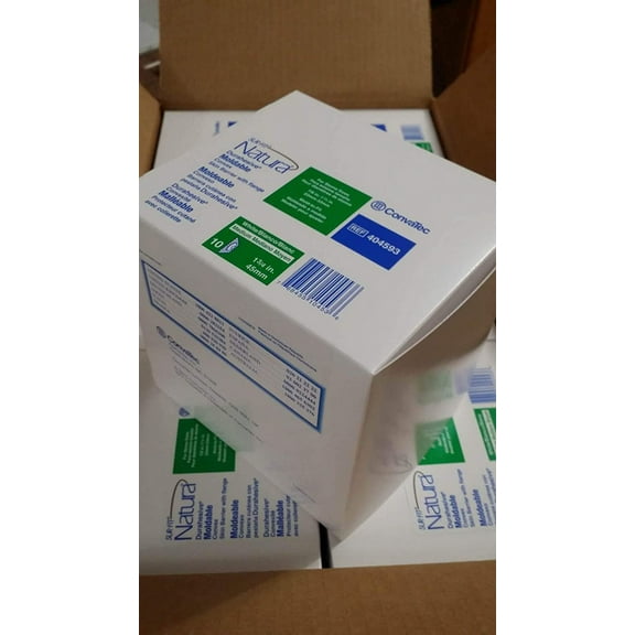 Surfit Natura Durahesive Moldable Convex Skin Barrier With Flange, Model No : 404593 - 10 / Box