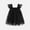 Black, variant on Girls Fashion Tutu Birthday Girl Dress Kids Wedding Guest Dress 3T