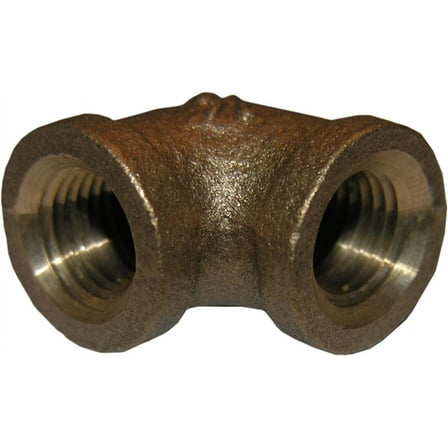 LASCO 17-9005 1/4-Inch Female Pipe Thread Brass 90-Degree Ell/Elbow