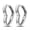 No.8, variant on NARMO Sparkling Colorful AAA CZ Water Droplets 925 Sterling Silver Hoop Earrings for Women Jewelry