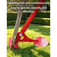 thumbnail image 3 of Tree Root Puller Tool, Leverage Post Puller, Heavy Duty Steel Sapling Remover for Fence Posts, Weeds, Shrubs and Garden Use, 3 of 8