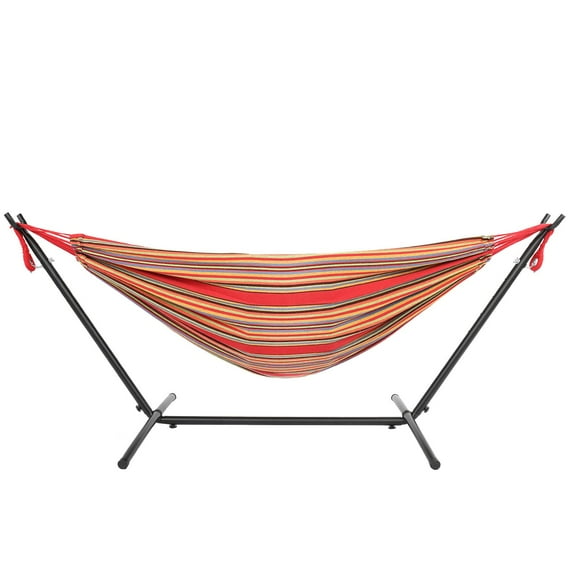 UBesGoo Hammock Outdoor Swing Chair Double Hammock Steel Stand Camping