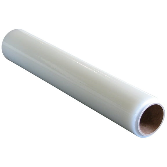 Plasticover - PCC240500 Carpet Protection Film, Temporary Adhesive Plastic, Clear, 24" Wide by 500' Long CA3