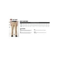 thumbnail image 3 of Dickies Mens 15 Loose Fit Multi-Use Pocket Work Shorts, 42, Khaki, 3 of 4