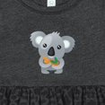 thumbnail image 4 of Inktastic Cute Koala Bear Girls Baby Dress, 4 of 5