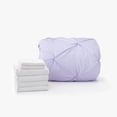 thumbnail image 4 of The Core Dorm Essentials Value Pack in Orla Orchid, 16-Piece College Dorm Bedding Comforter Set, Twin XL, Bonus Mattress Pad, Pillow and 100% Cotton Towels by Dawn, 4 of 8