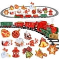 thumbnail image 2 of Shininglove Christmas Train Set for Kids, Electric Train Sets Gifts, 2 of 6
