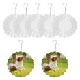 thumbnail image 2 of Wind Chime 3D Vision Eye-catching Creative Decorative Easy to Hang Flower Shape Heat Transfer Ornament Home Decor, 2 of 12