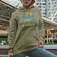 thumbnail image 2 of The Heart of a Mother Is the Masterpiece of Nature, Sand Hooded Sweatshirt or Hoodie, Small, 2 of 5