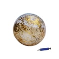 thumbnail image 1 of HEVIRGO 16/24 Inch Elastic Inflatable Ball Waterproof PVC Enjoyable Interactive Toy Shiny Confetii Ball for Summer, 1 of 10