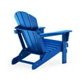 thumbnail image 6 of Folding Adirondack Lawn Chairs Set of 4 for Outdoor Patio Garden, Pacific Blue, 6 of 9